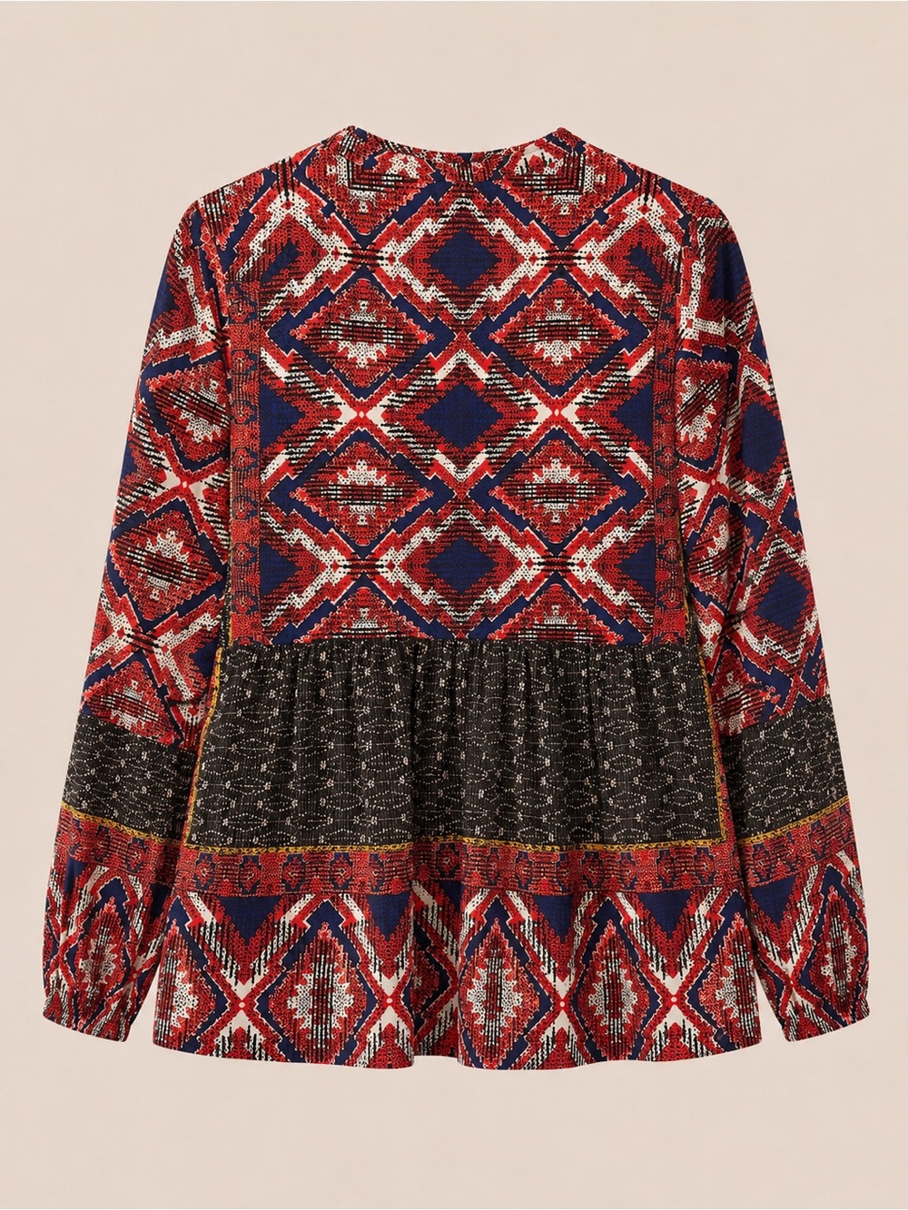 Anthropologie Konrad Joseph Zydeco Peasant Tunic Blouse M - Picture 3 of 6